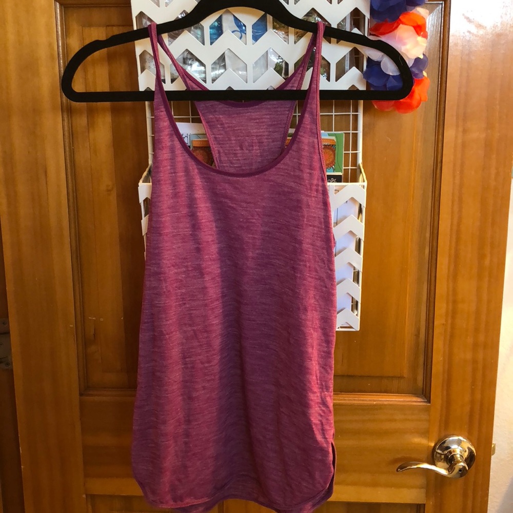 Purple lulu tank